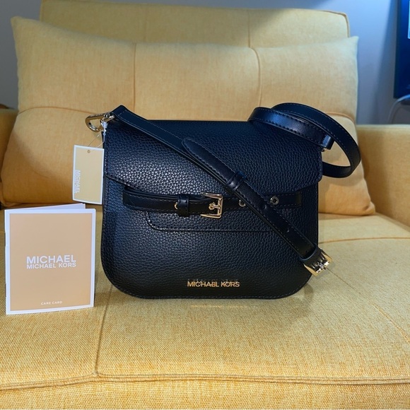 Emilia Small Leather Crossbody Bag in Original Packing - Picture 3 of 11
